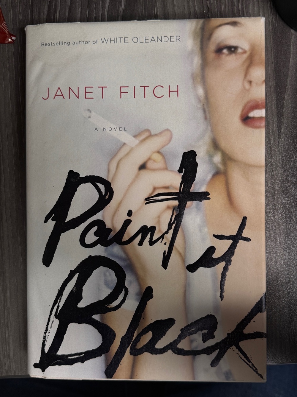 Paint It Black Paperback - White/Cream Cover